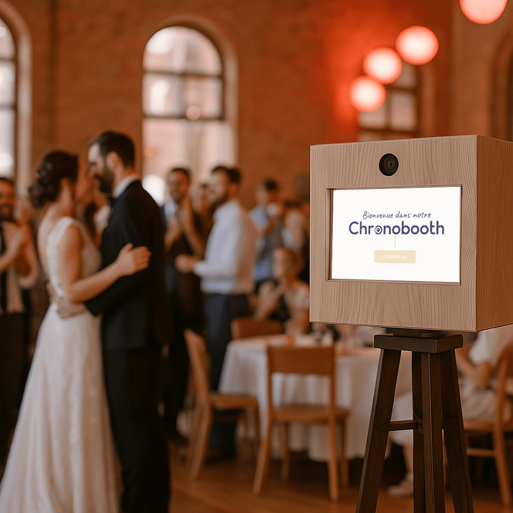 Livre d'or vidéo mariage Chronobooth