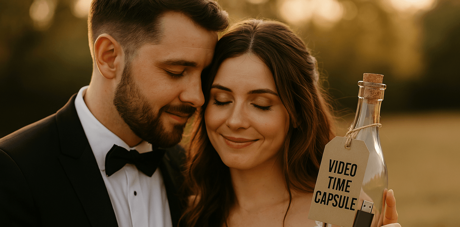 La capsule temporelle vidéo : une tendance émotion au cœur des mariages
