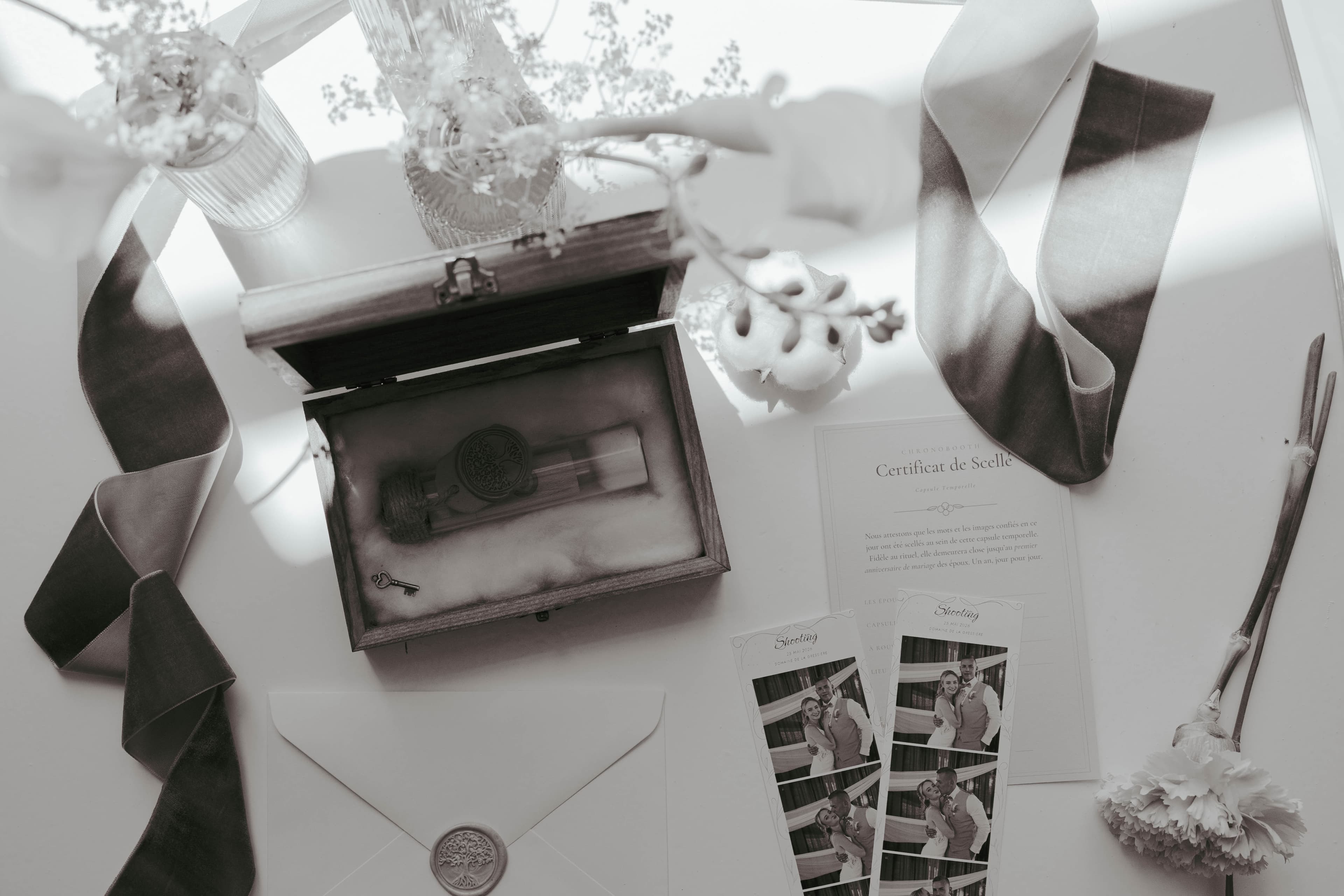 Animation vidéobooth en extérieur lors d'un mariage